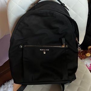 Michael Kors black backpack